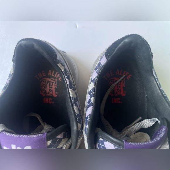 ALife Everybody Lo Mini Lilac Men Sneakers Size 7 - Picture 7 of 13